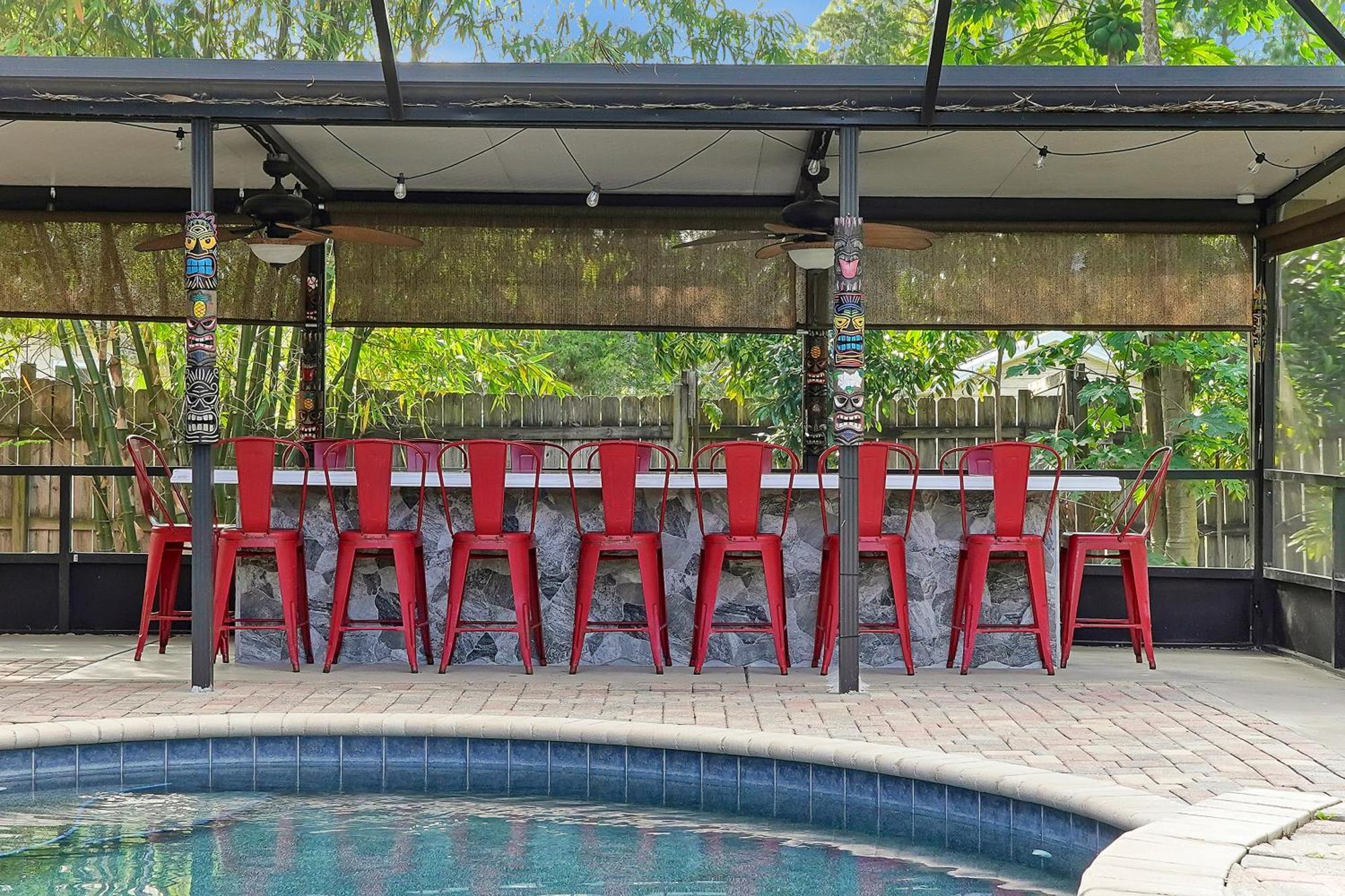 Villa Poolside Cocoa Oasis W/ Tiki Bar! Frontenac Exterior foto